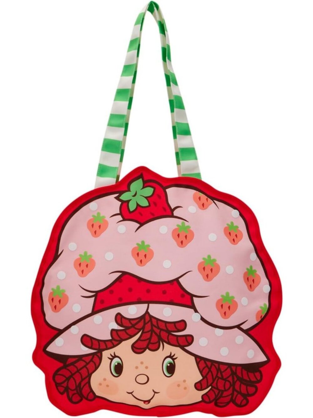 Strawberry Shortcake Cosplay Canvas Tote Bag | Cute & Fun Lounge Accessory